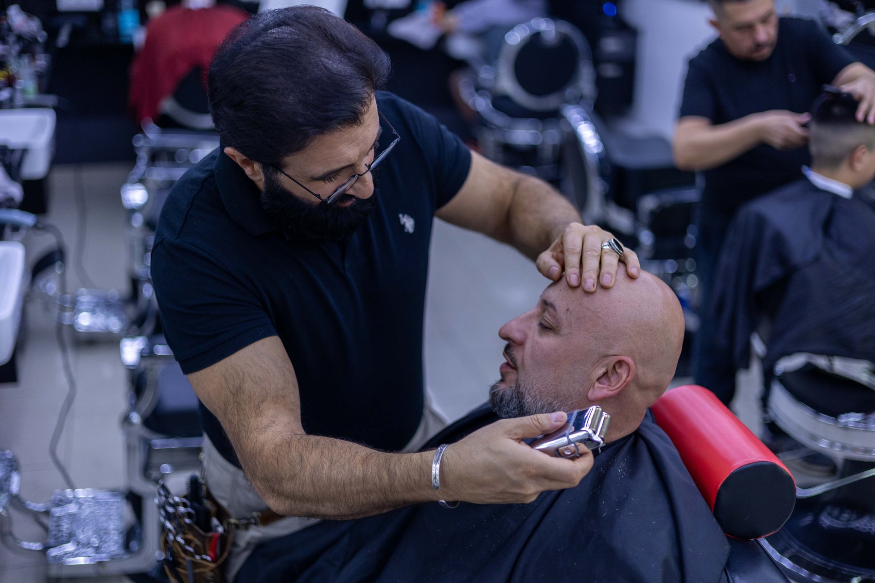 Pflege und Styling bei Barbier Bülent